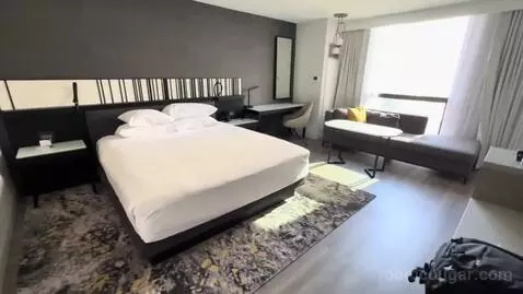 Premium King Room with Lake View (#3316) bed picture #9