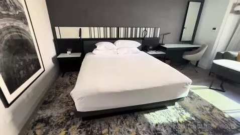 Premium King Room with Lake View (#3316) bed picture #4