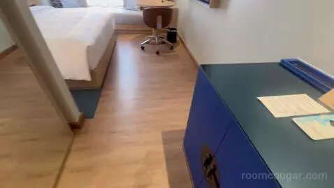 Deluxe King Room with City View bed picture #1