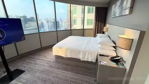 Specialty King Room with Sofa Bed (#2601) bed picture #3