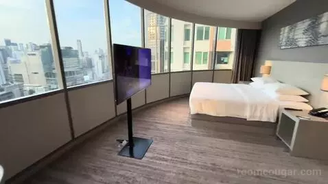 Specialty King Room with Sofa Bed (#2601) bed picture #10
