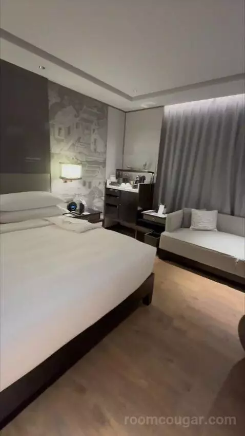 Deluxe King Room with City View (#838) bed picture #3