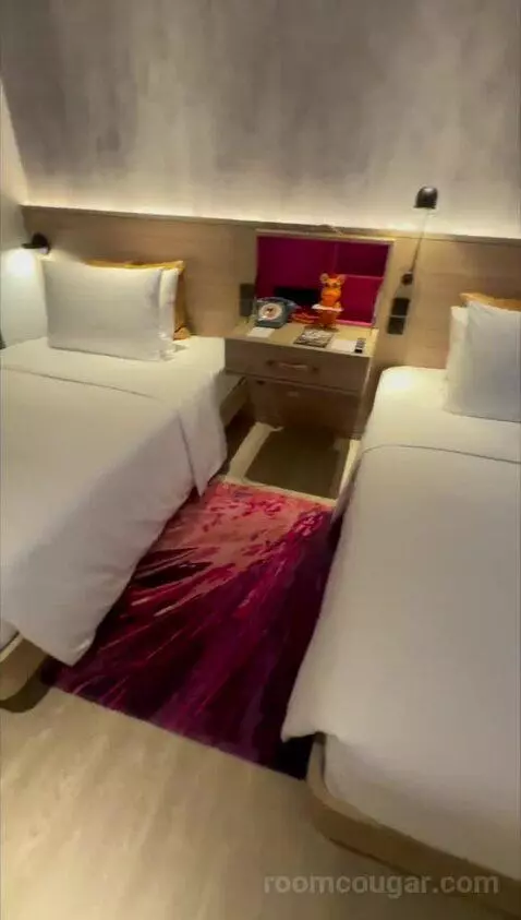 Twin Room with City View bed picture #3