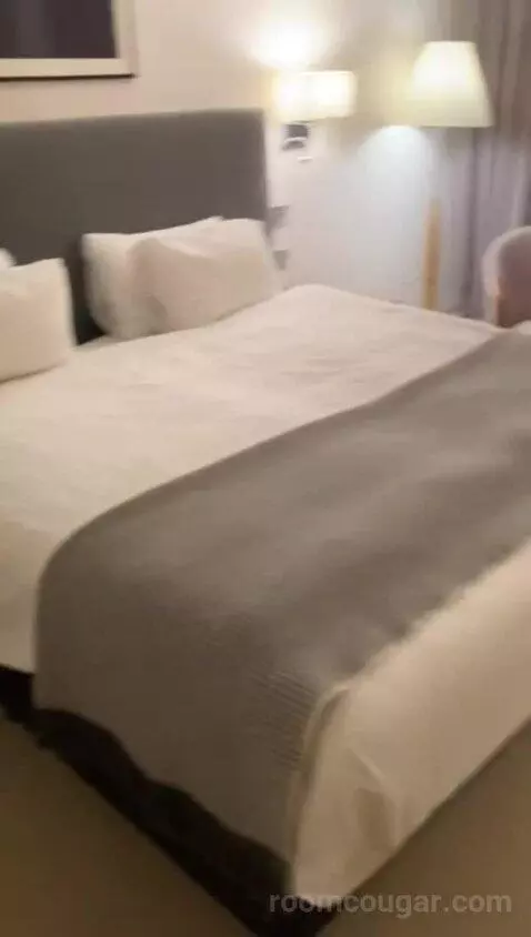 Twin Room with Mobility Accessible Roll-In Shower (#201) bed picture #11