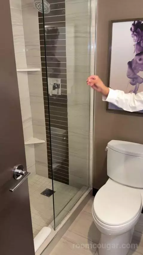 Mountain Tower Deluxe Room, 2 Queens bathroom picture #6