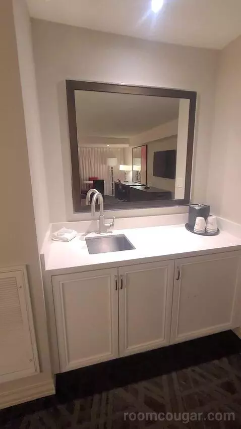 Horseshoe Las Vegas formerly Bally's Resort Studio Suite, 1 King review by travelingonabudget