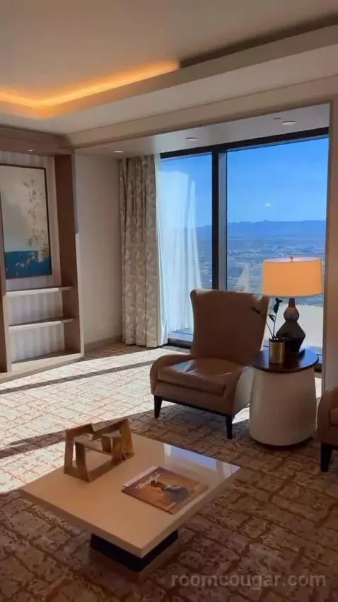 One-Bedroom Entertainment Suite with Strip View (#19221) picture #6