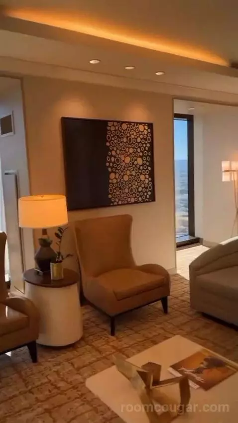 One-Bedroom Entertainment Suite with Strip View (#19221) picture #10